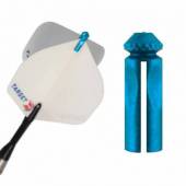 Protectie Fluturasi darts TARGET - Albastru