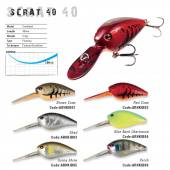 Vobler HERAKLES SCRAT 40F 4.0cm 5.0gr RED CRAW