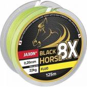 Fir textil JAXON BLACK HORSE PE 8X FLUO 125m 0.25mm