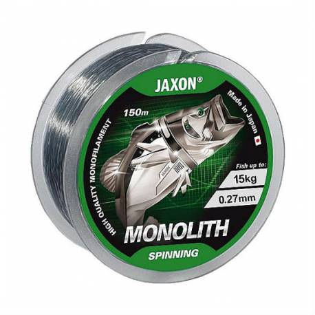 Fir monofilament JAXON MONOLITH SPINNING 0.30mm 150m 18kg