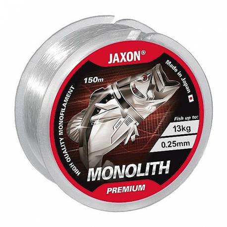 Fir monofilament JAXON MONOLITH PREMIUM 0.32mm 150m 20kg