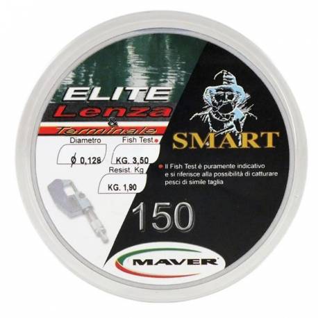 Fir monofilament MAVER SMART ELITE LENZA & TERMINALE 150m 0.185mm 3.10kg