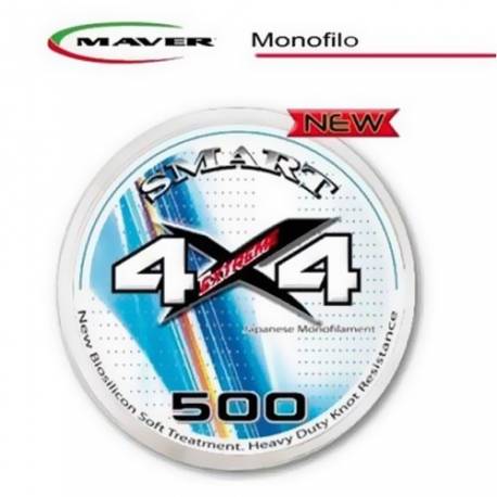 Fir monofilament MAVER EXTREME 4x4 500m 0.194mm 2.80kg