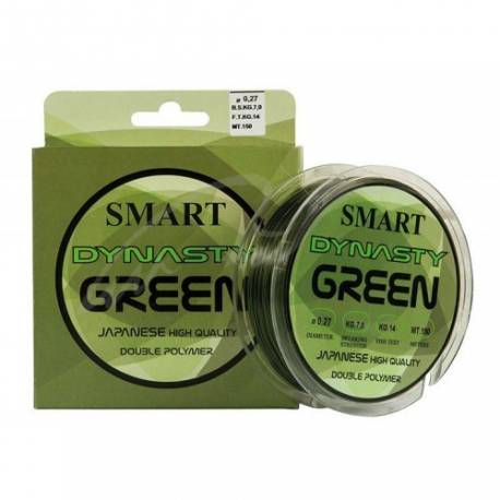 Fir monofilament MAVER DYNASTY GREEN 600m 0.18mm 3kg