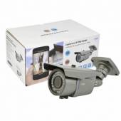 Camera supraveghere video PNI IP2MP 1080P cu IP varifocala 2.8 - 12 mm de exterior