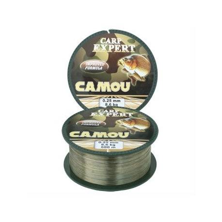 Fir monofilament CARP EXPERT CAMOU 600m 0,25mm 8.60kg