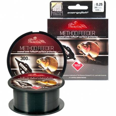 Fir monofilament CARP EXPERT METHOD FEEDER TEFLON 300M 0.22MM 6.35kg