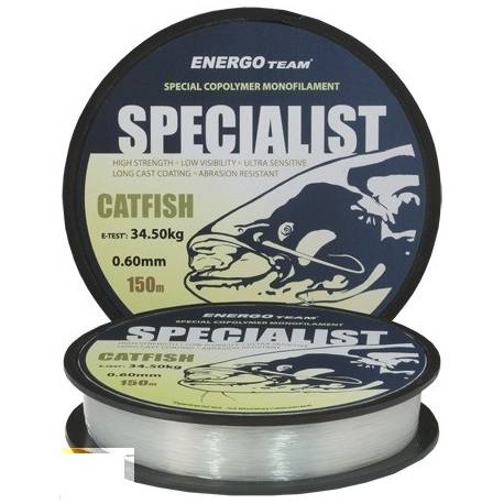 Fir monofilament ENERGOTEAM SPECIALIST CATFISH 0,70mm 150m 40.25kg