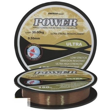 Fir monofilament ENERGOTEAM ULTRA POWER 0,35mm 150m 15.1kg