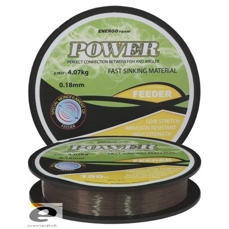 Fir monofilament ENERGOTEAM POWER FEEDER 0,30mm 150m 10.9kg