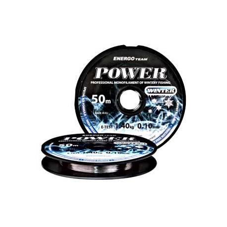 Fir monofilament ENERGOTEAM Power Winter 50m 0,17mm 3,6kg