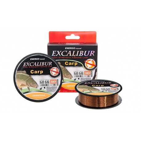 Fir monofilament ENERGOTEAM EXCALIBUR CAMELEON 0,30mm 300m 11.9kg