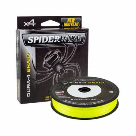 Fir textil SPIDERWIRE DURA 4 GALBEN 012MM/10,5KG/150M