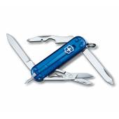 Briceag multifunctional VICTORINOX Manager, albastru transparent 0.6365.T2