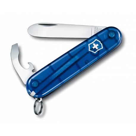 Briceag multifunctional VICTORINOX My First Victorinox Plus, roz transparent 0.2373.T5