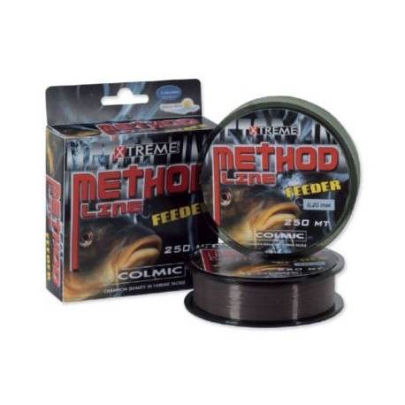 Fir monofilament COLMIC METHOD FEEDER 250M 0.25mm 7.20kg