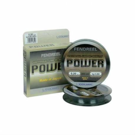 Fir monofilament COLMIC FENDREEL POWER 200M 0.40mm 15.90kg