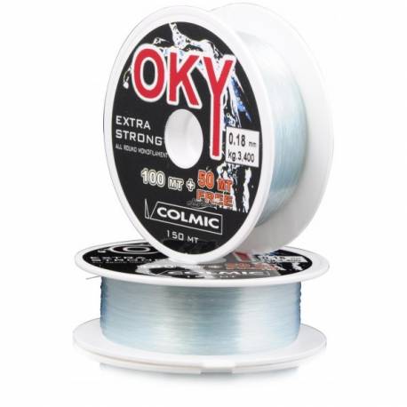 Fir monofilament COLMIC OKY 150M 0.50mm 17.80kg