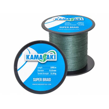 KAMASAKI SUPER BRAID 1000M 0,25MM