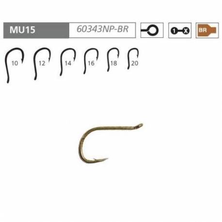 Carlige feeder MUSTAD MU15 Bronze, Nr.10, 10buc/plic