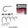 Carlige crap Mustad M.10625BLM, Negru, Nr. 1, 10 buc./plic