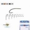 Carlige musca Mustad Signature C53S, Bronz, Nr. 16, 10 buc./plic