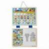 Calendar din lemn magnetic Melissa and Doug