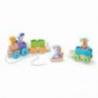 Trenulet din lemn cu animale Melissa and Doug