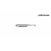 Naluci soft FISH ARROW Flash-J Shad 3", 7.5cm, culoare S Clear / SIlver, 7buc/plic, 7buc/plic