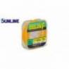 Fir monofilament SUNLINE Siglon F Portocaliu, 20lbs, 600m