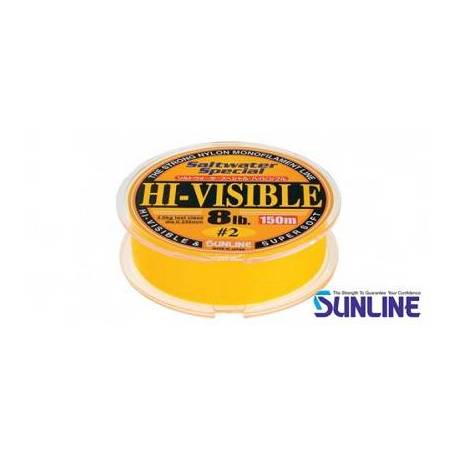 Fir monofilament SUNLINE Saltwater Special Hi-Visible 5lbs, 0.190mm, 150m