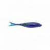 Swimbait Z-MAN Razor Shad 4.5", 11.5cm, culoare Black Blu Lam