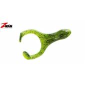 Broasca Z-MAN Hard Leg FrogZ 4", 10cm, culoare Watermelon / Chartreuse, 3 buc/punga