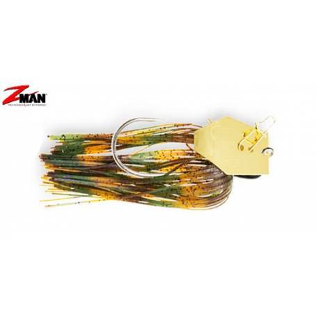 Spinnerbait Z-MAN Original ChatterBait 10.5g culoare Green Pumpkin/Purple