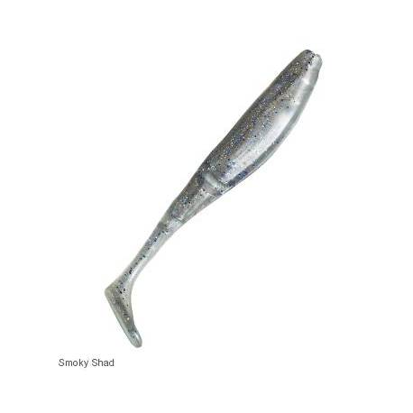 Shad Z-MAN Scented PaddlerZ 5", 12.7cm, culoare Smokey Shad, 5 buc/punga