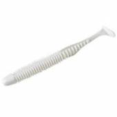 Naluci soft JACKALL Bariburu Shad 3" White Eraser, 7.6cm, 8 buc/plic