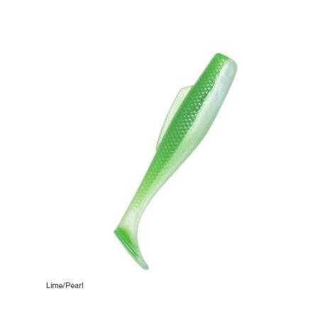 Shad Z-MAN MinnowZ 3", 7.6cm, culoare Lime/Pearl, 6 buc./punga