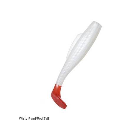 Shad Z-MAN MinnowZ 3", 7.6cm, culoare Pearl/Red Tail, 6 buc./punga