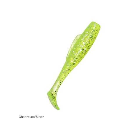 Shad Z-MAN MinnowZ 3", 7.6cm, culoare Chartreuse Silver, 6 buc./punga