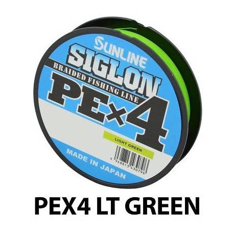 Fir textil Sunline Siglon PE X4 Light Green, 0.094mm, 5lb, 150m