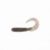 Twister YUM Walleye Grub 2" 5cm culoare Smoke Silver Flake