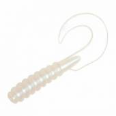 Twister YUM Walleye Grub 3" 7.6cm culoare Pearl White