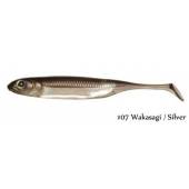 Naluci soft FISH ARROW Flash-J Shad 3", 7.5cm, culoare Wakasagi / Silver, 7buc/plic, 7buc/plic