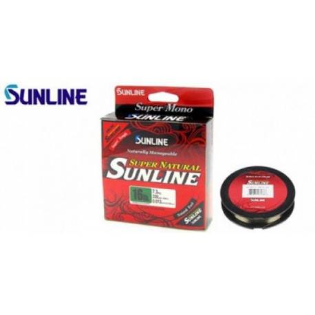 Fir monofilament SUNLINE Super Natural, Jungle Green, 300m, 4lbs, 0.165mm