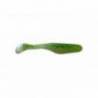 Shad BASS ASSASSIN Turbo Shad 4", 10cm, culoare Chartreuse Pepper Shad, 5buc/plic