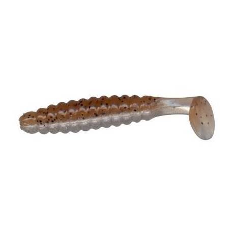 Naluci SLIDER Crappie Grub 3.8cm Brown Pearl, 18buc/plic