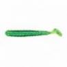 Naluci SLIDER Bass Grub 3", 7.5cm, culoare Chartreuse / Blue