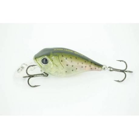 Vobler MAJOR CRAFT Zoner Crankbait 40SS, 4cm, culoare 24 Ghost Rainbow