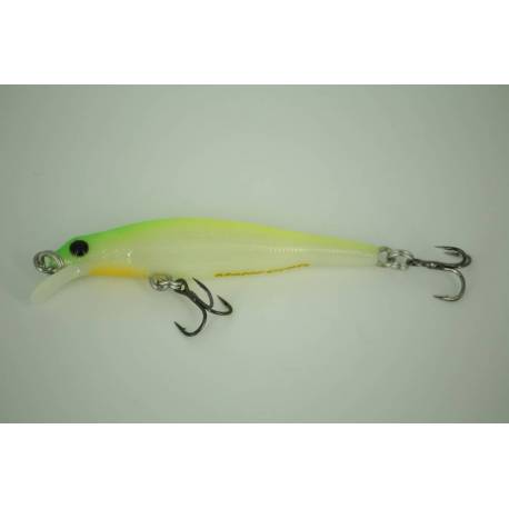 Vobler MAJOR CRAFT Zoner Minnow 50SP, 5cm, culoare N-02 Chartreuse