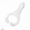 Broasca Z-MAN Hard Leg FrogZ 4", 10cm, culoare White, 3 buc/punga